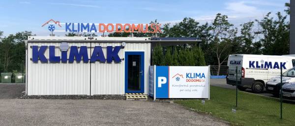 Nov showroom KLIMADODOMU.sk v Nitre