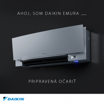 Daikin Emura 3 - klimatizácia, ktorá vás doslova očarí